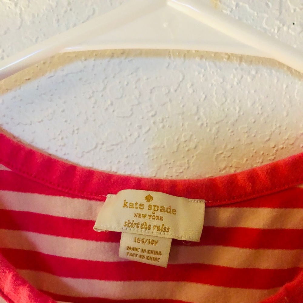 Kate Spade striped girls sleeveless shirt - Picture 3 of 3